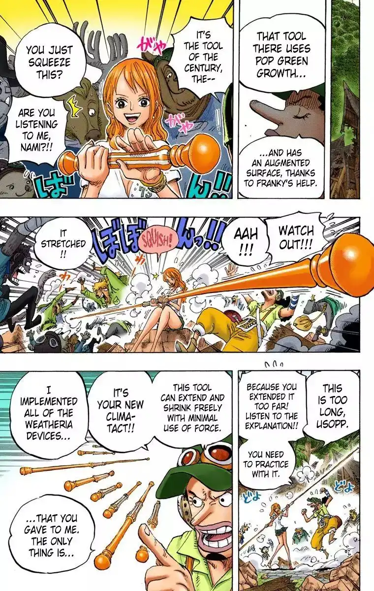 One Piece - Digital Colored Comics Chapter 822 11